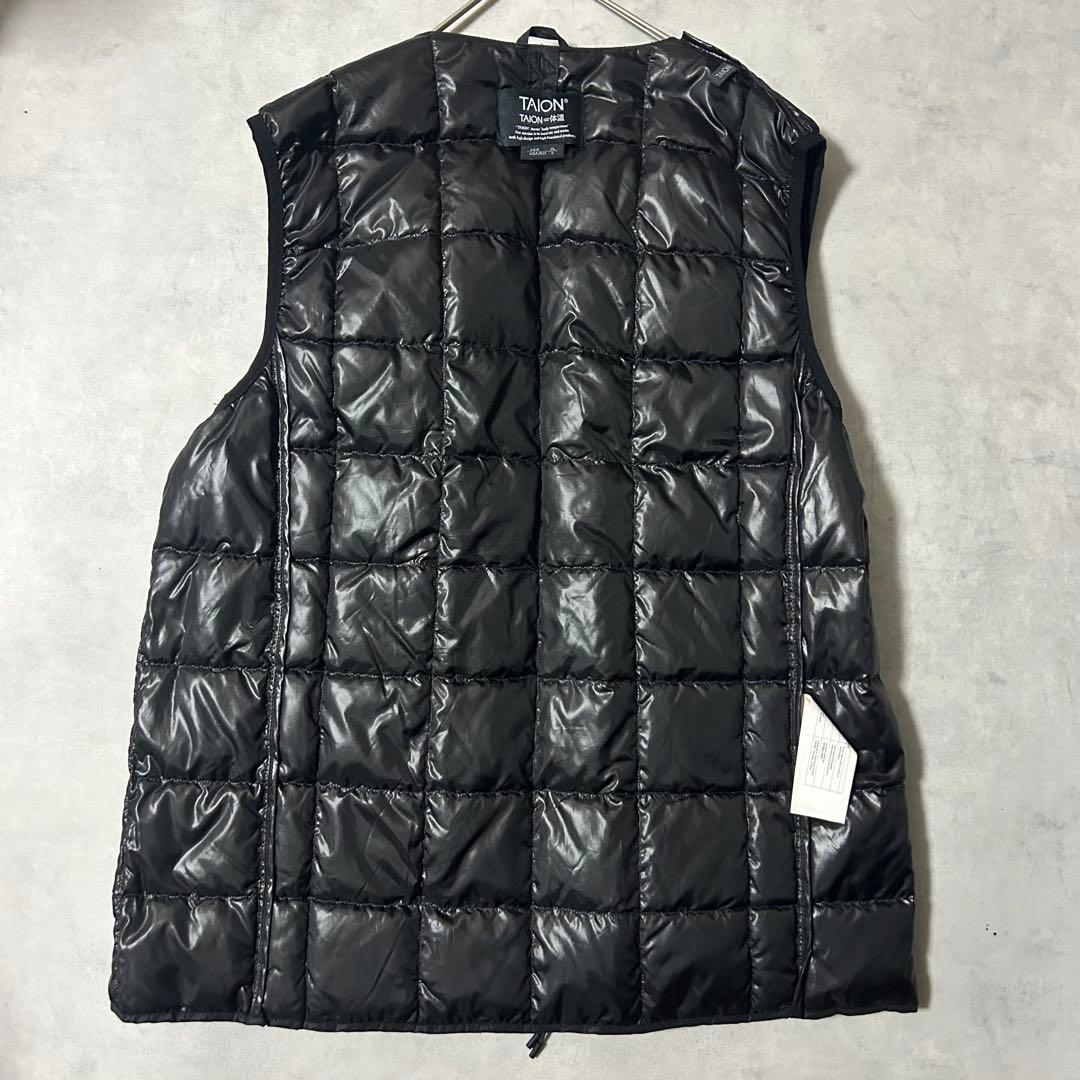 美品 SHIPS タイオン ステンカラーコート ダウンライナー 2way XL