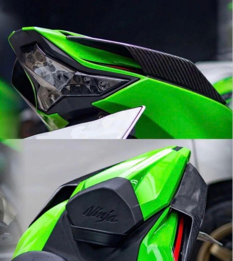 ZX25R/ZX4RR カーボンサイドテールカバー