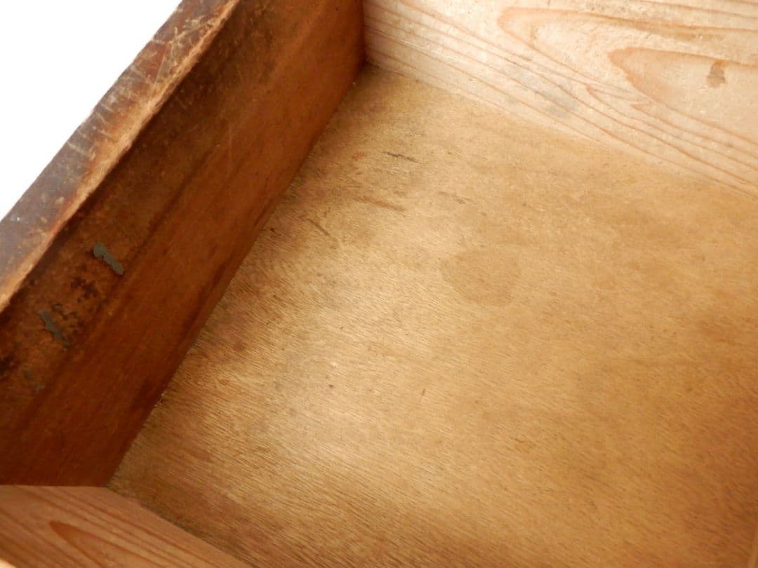 【昭和レトロ アンティーク】引き出し 引き戸 五段