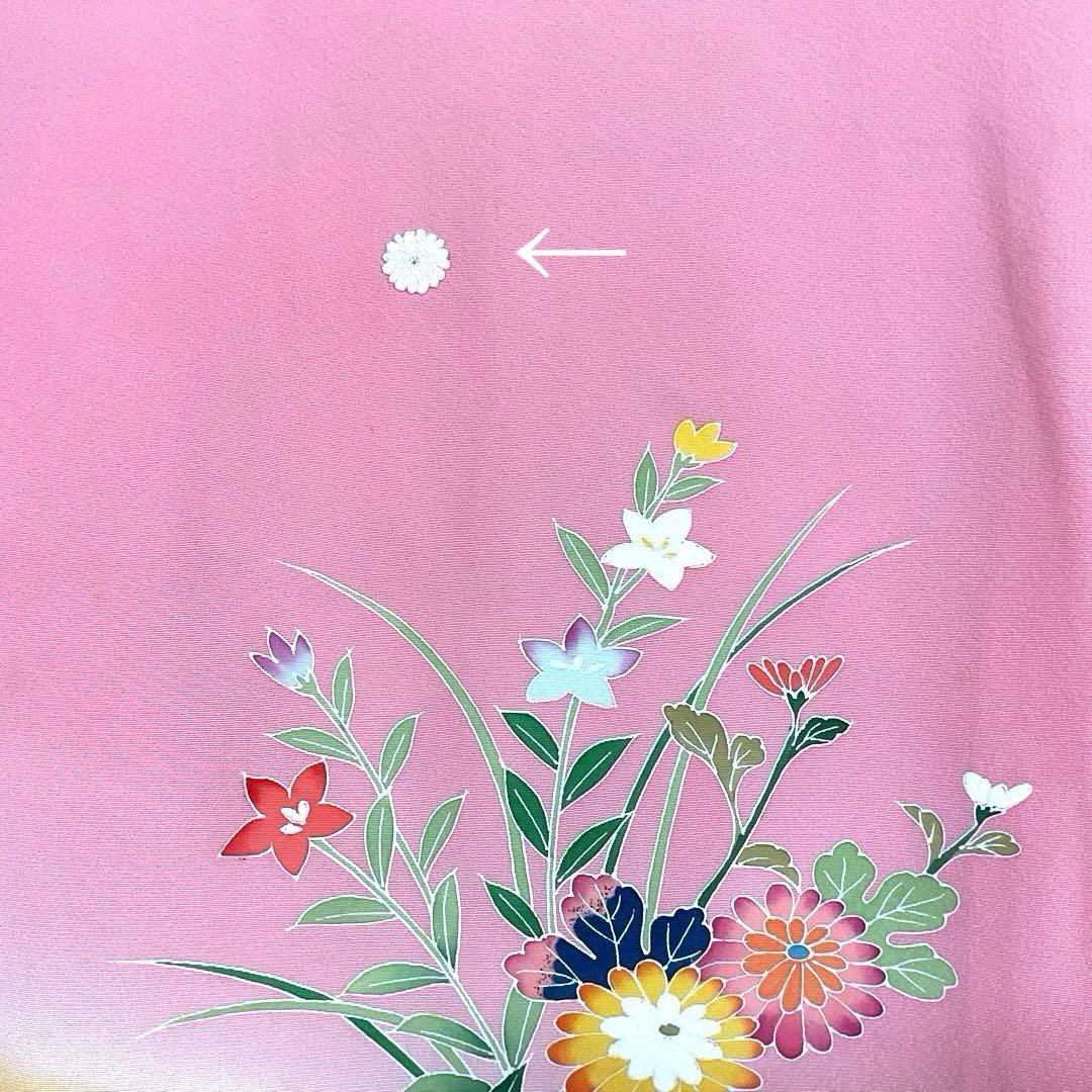 No.26 七五三　　7歳 正絹着物セット　　訳あり