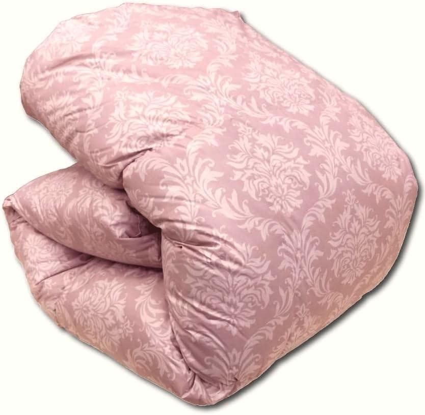 【新品】　西川　羽毛布団　シングル　ダウン85%　軽量　ピンク