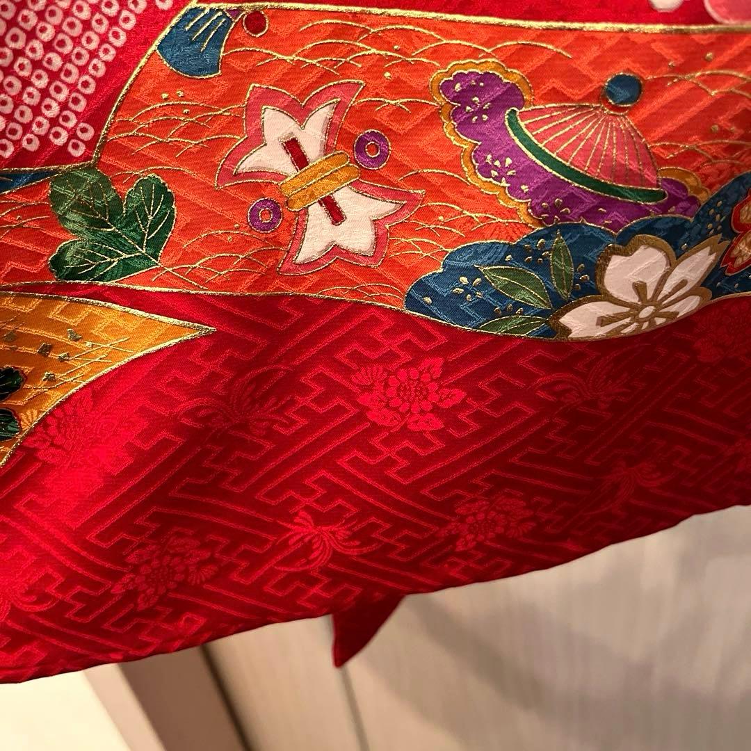 未使用品　女の子お祝着物　産着　七五三