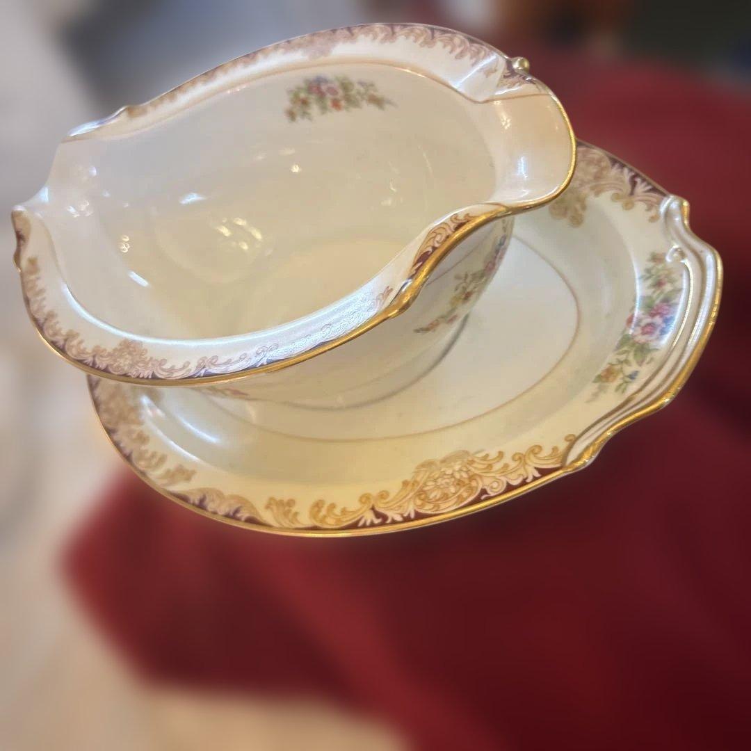 オールドノリタケ　グレビーボート