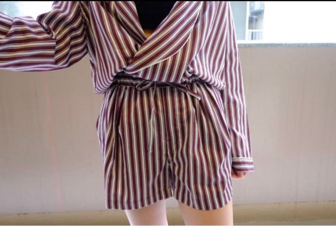 jonnlynx ジョンリンクス ジャンプスーツ オールインワン ストライプ