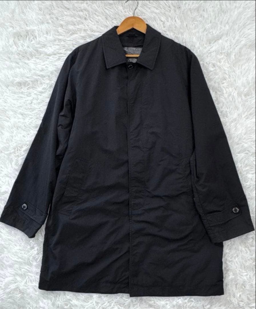 廃盤 L モンベル ダウンライナーコート ステンカラーコート 2way