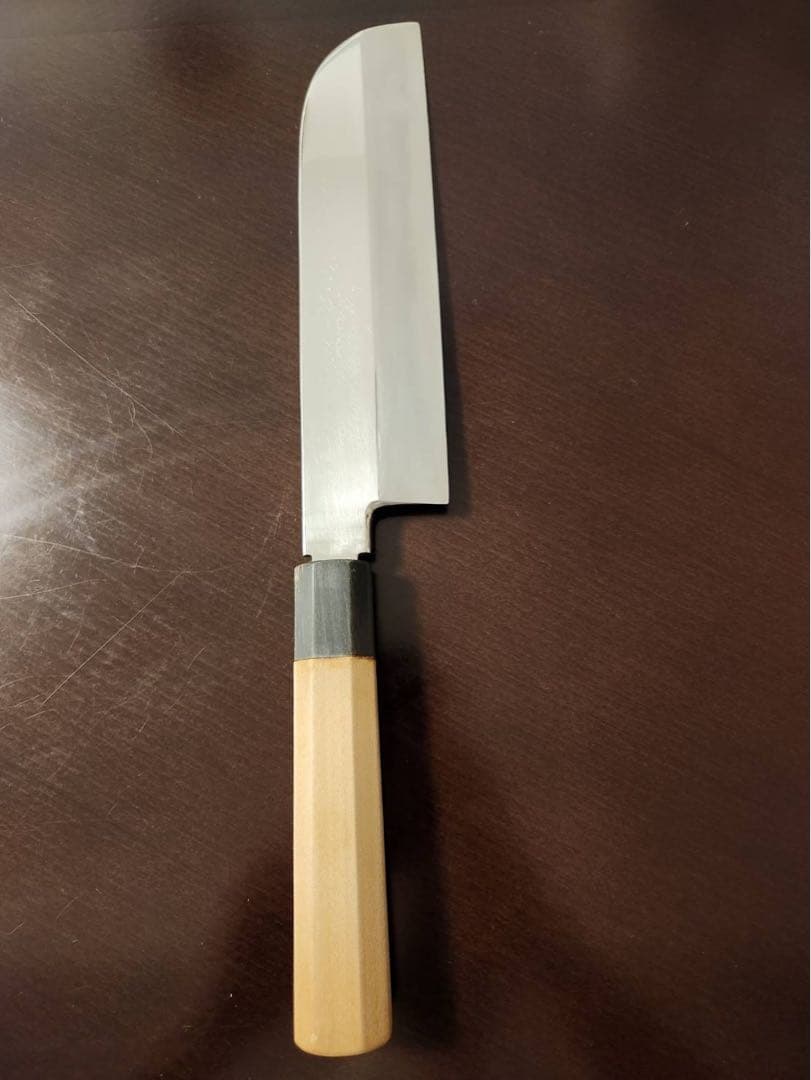 合羽橋　鍔屋　薄刃包丁 銀三鋼