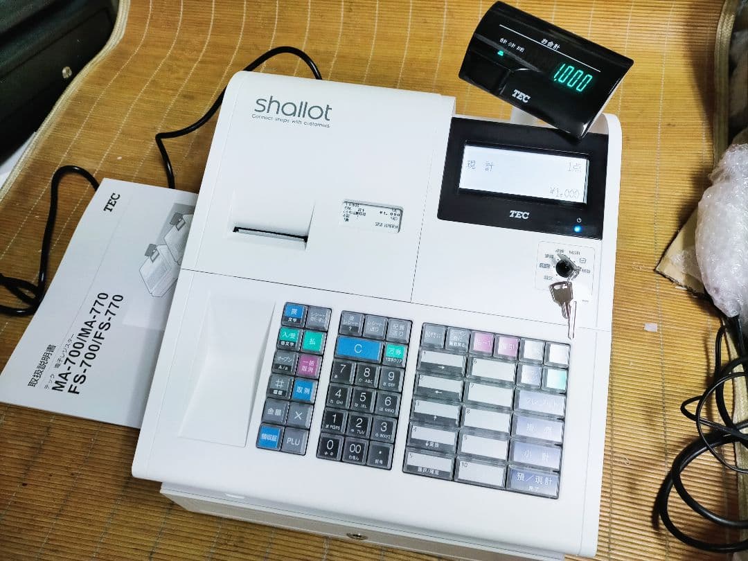 テックレジスター　MA-700　フル設定無料　現行機種　202402