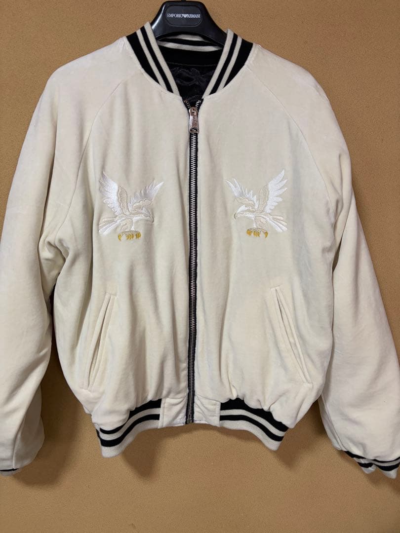 アルファ　リバーシブルスカジャン　未着用タグ付き　Lサイズ