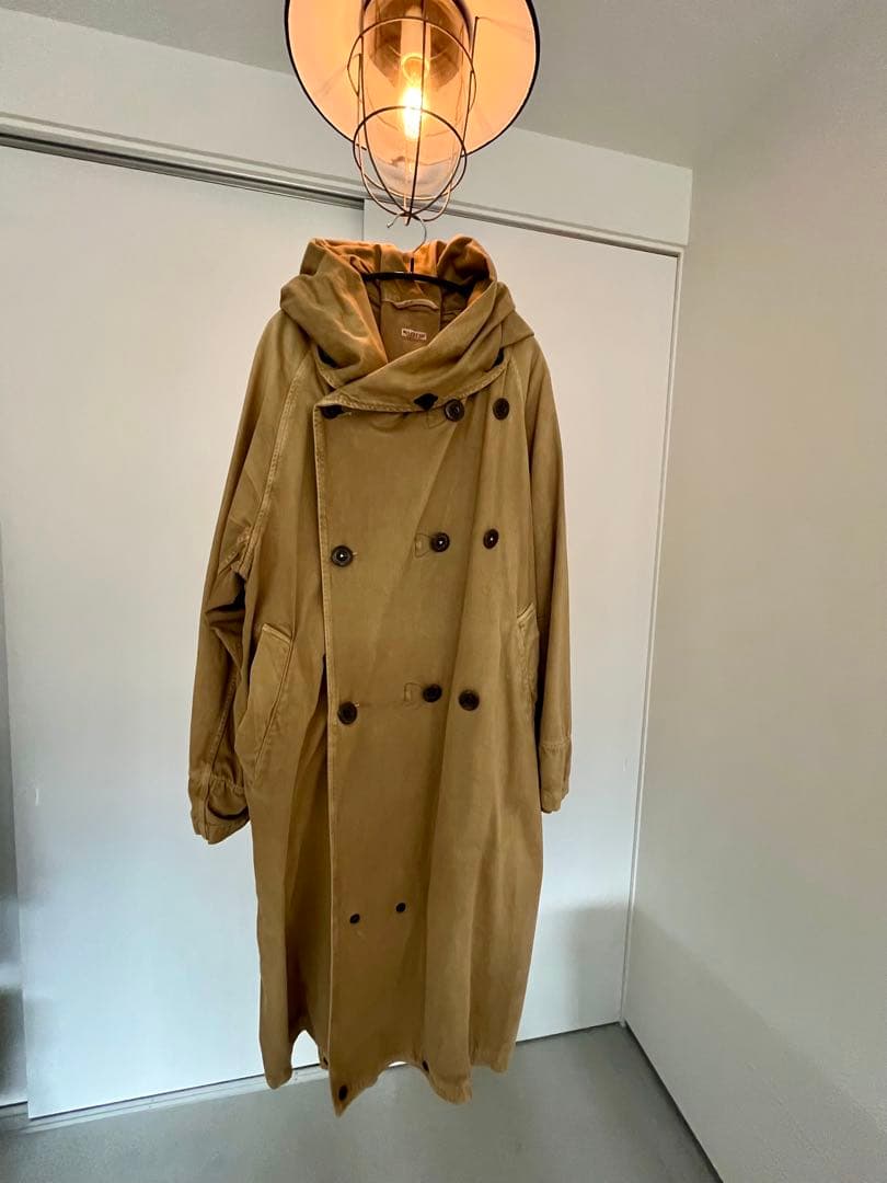 KAPITAL ベージュロングコート
