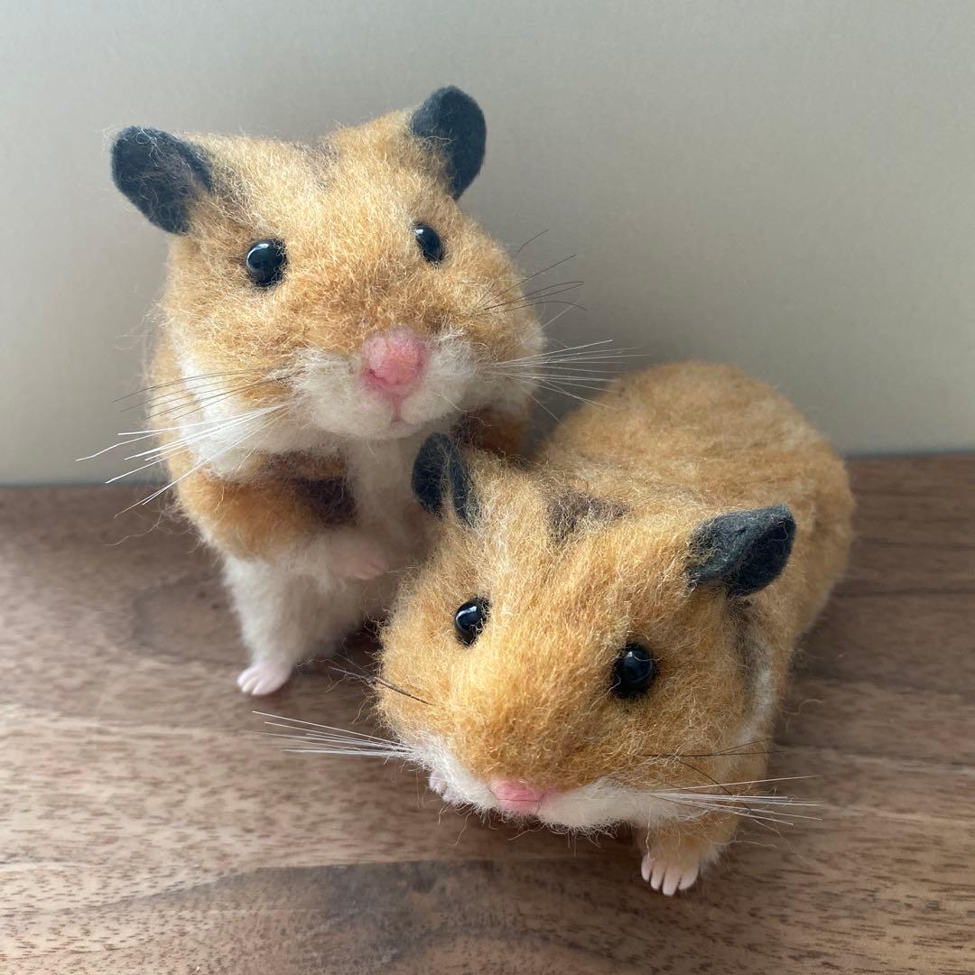 【羊毛フェルト】ハムスター★オーダー（よー）