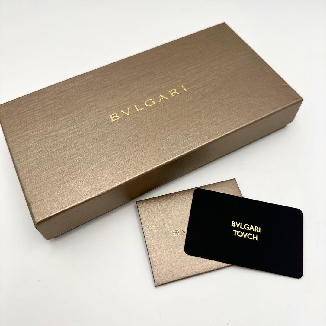 極美品/RFID搭載/近年モデル✨ ブルガリ マン サークル金具 長財布