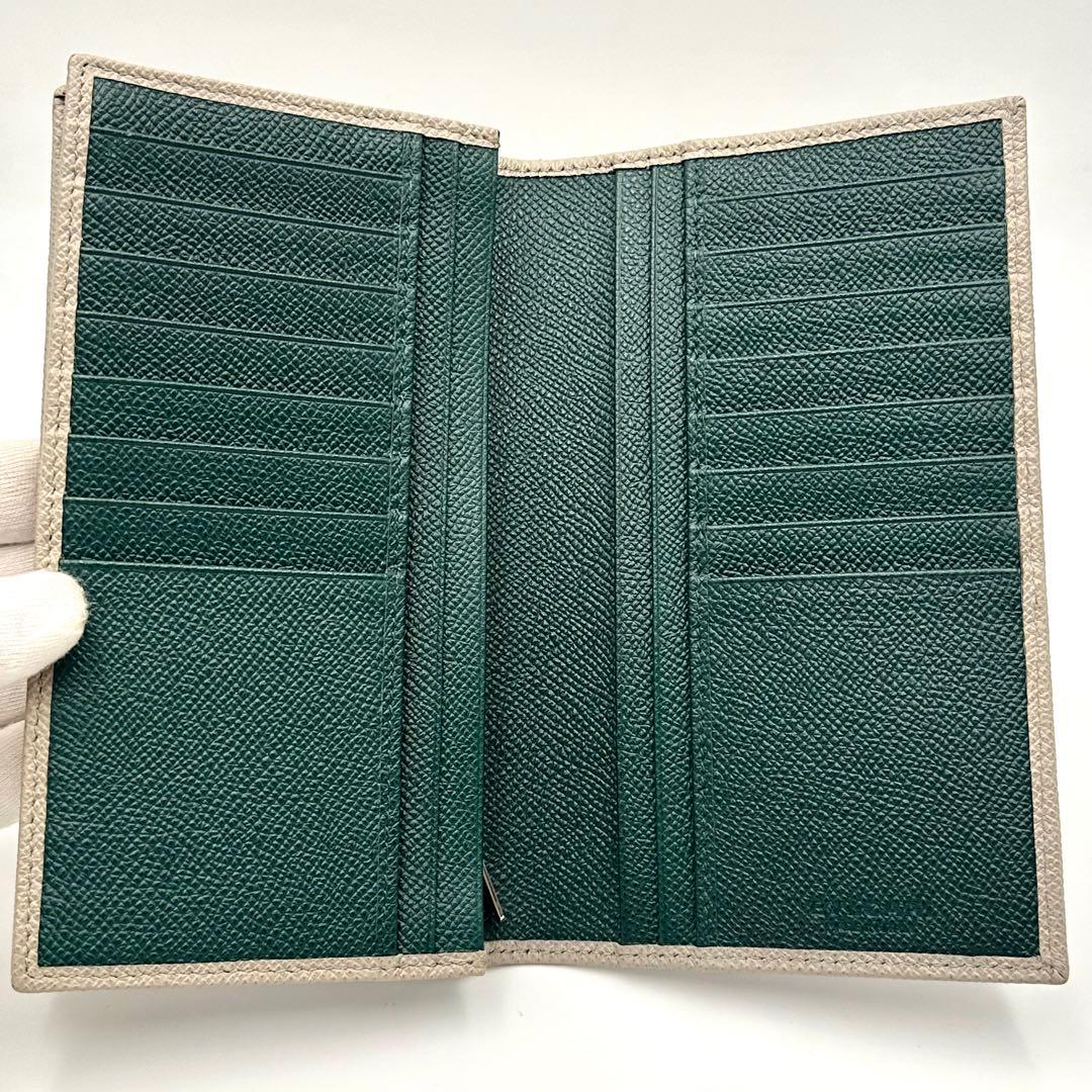 極美品/RFID搭載/近年モデル✨ ブルガリ マン サークル金具 長財布