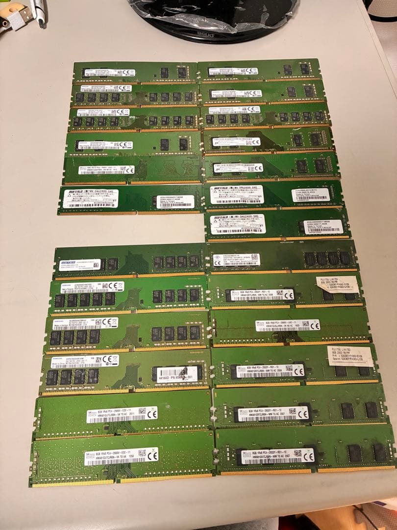 h*o様 DDR4 4G×13計52GB /DDR4 8G✖️12 計96GBジ