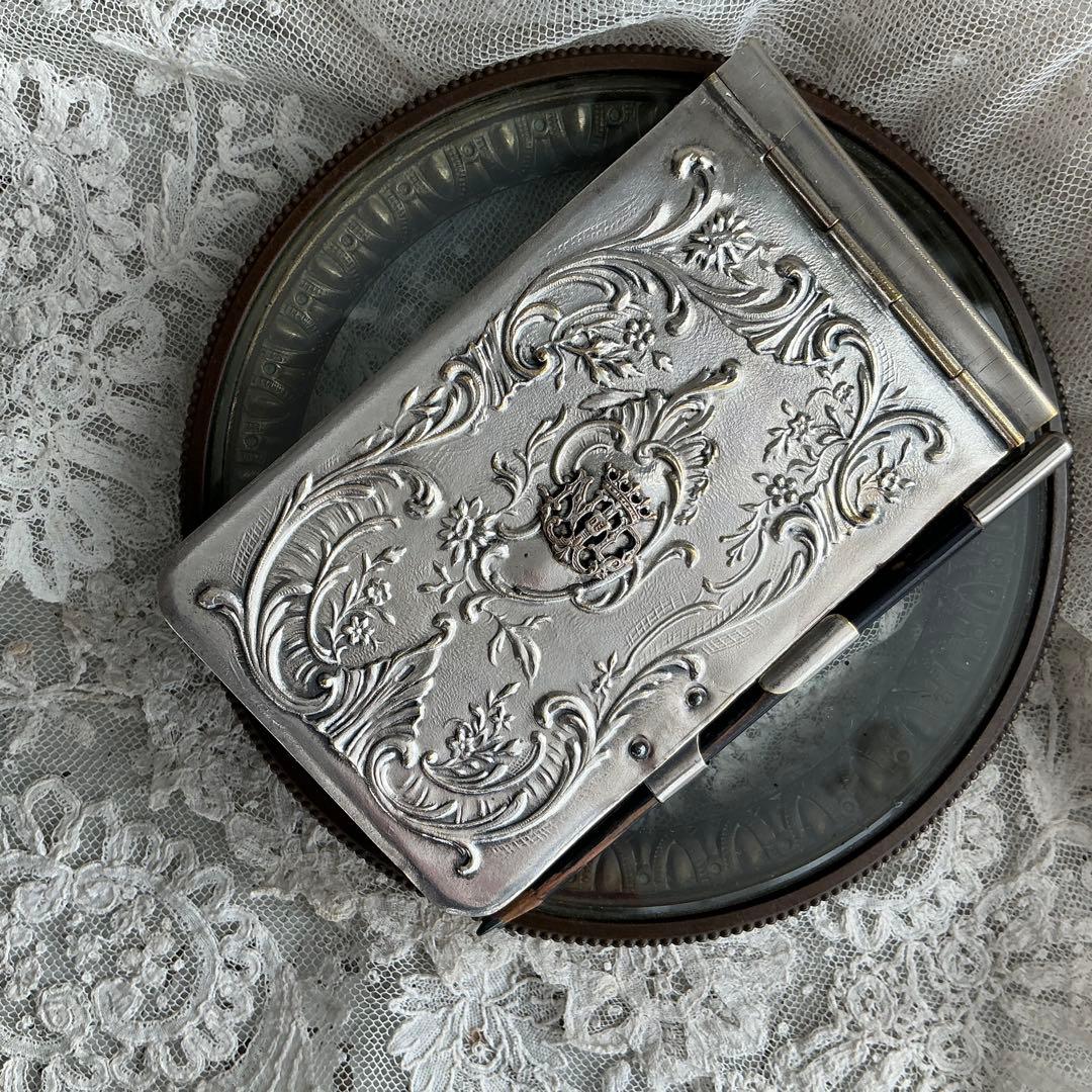 【A】フランスアンティーク　カルネドバル　アールヌーヴォー　舞踏会の手帳