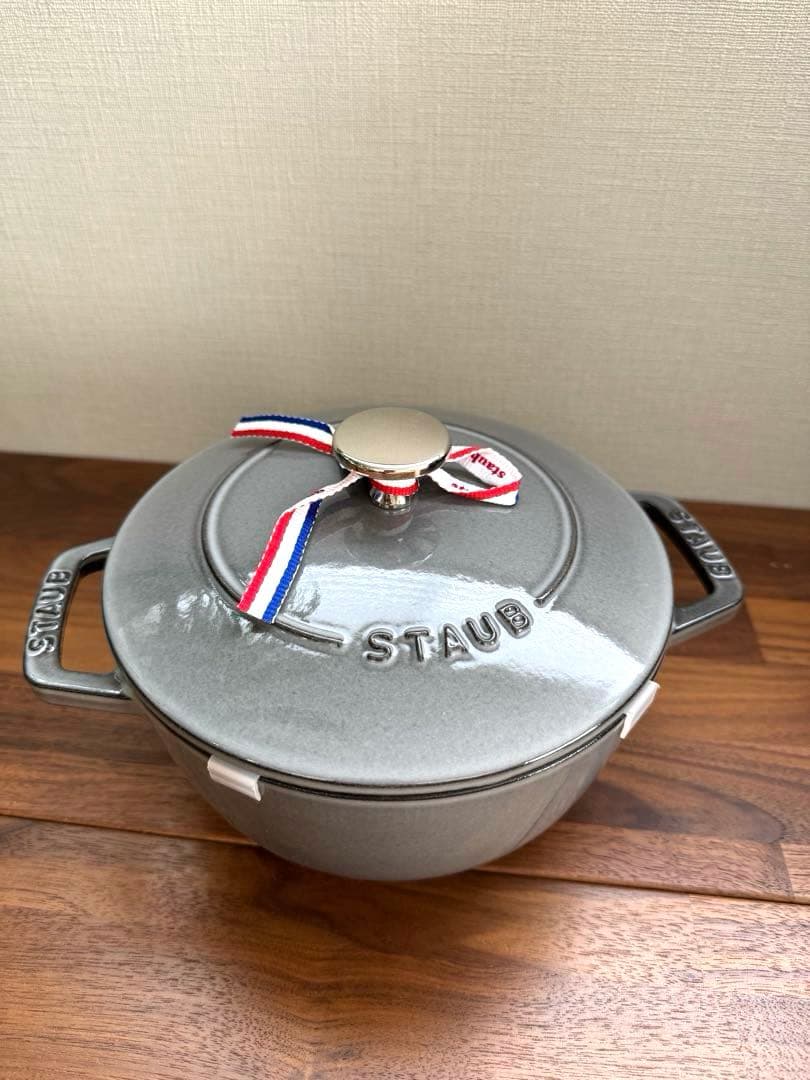 【新品未使用】Wa-NABE M 18cm グレー