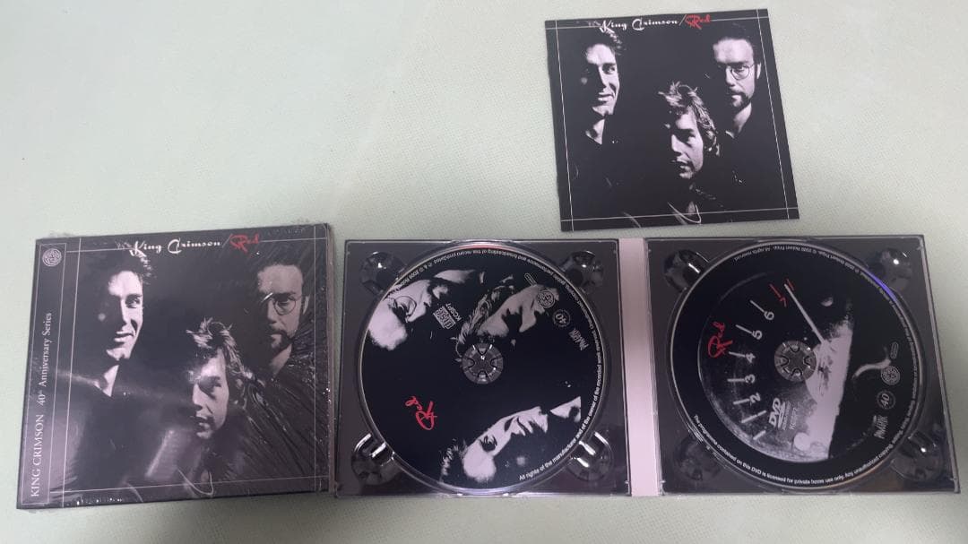 King Crimson キング・クリムゾン 40周年記念盤CD＋DVD 7作