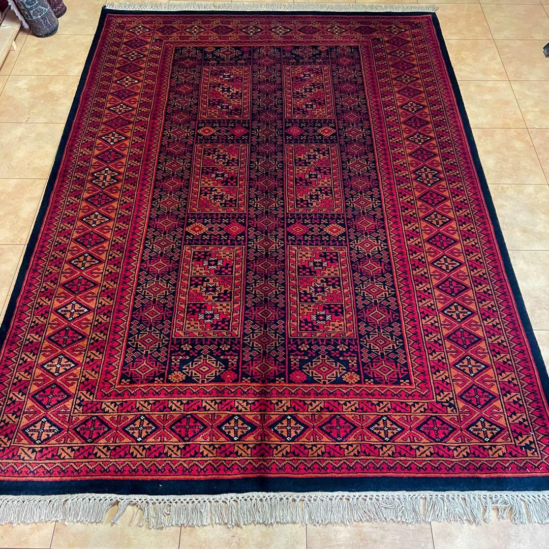 ペルシャ絨毯 バルーチ産 本物 手織り絨毯トライバルラグ リビングインテリア