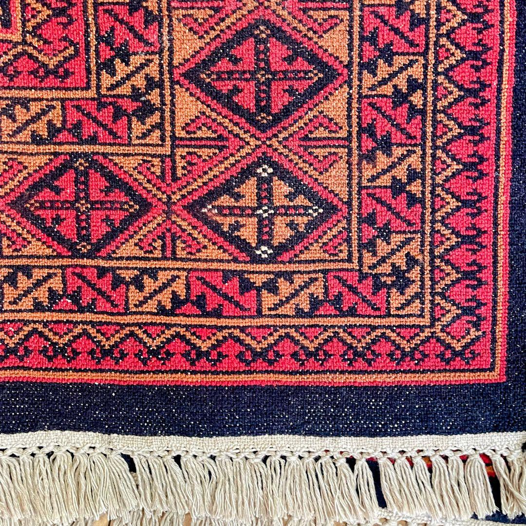 ペルシャ絨毯 バルーチ産 本物 手織り絨毯トライバルラグ リビングインテリア