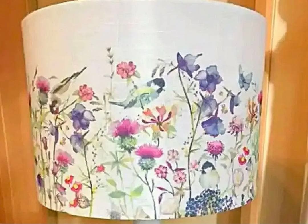 ローラアシュレ　ドラム型フラワーシェードのみ