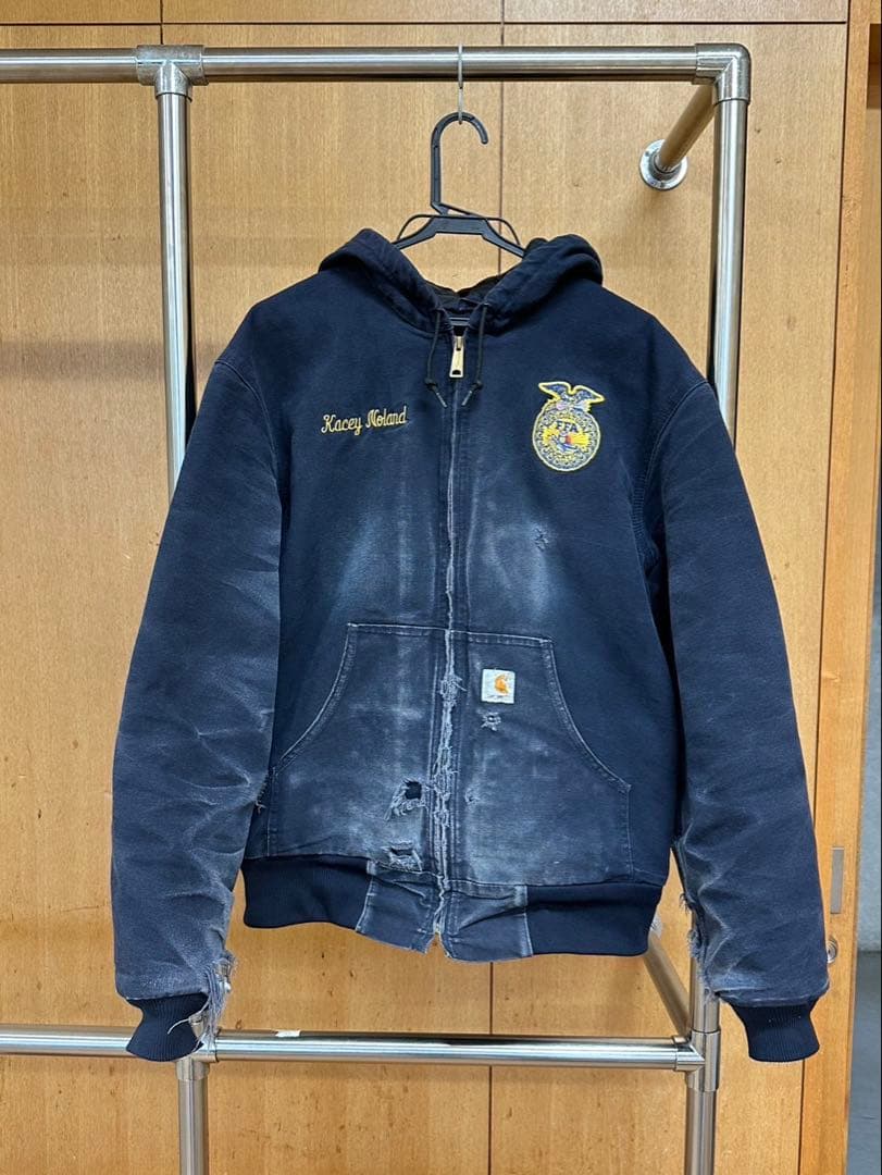 カーハート FFA アクティブジャケット ネイビー USA製