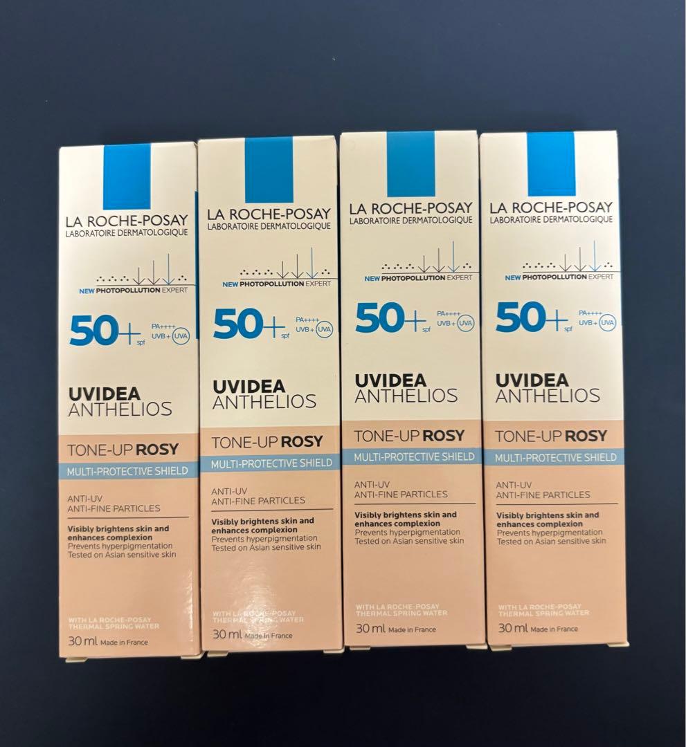 新品まとめ売り！　ラロッシュポゼ　トーンアップ　ローズ　30ml×4箱