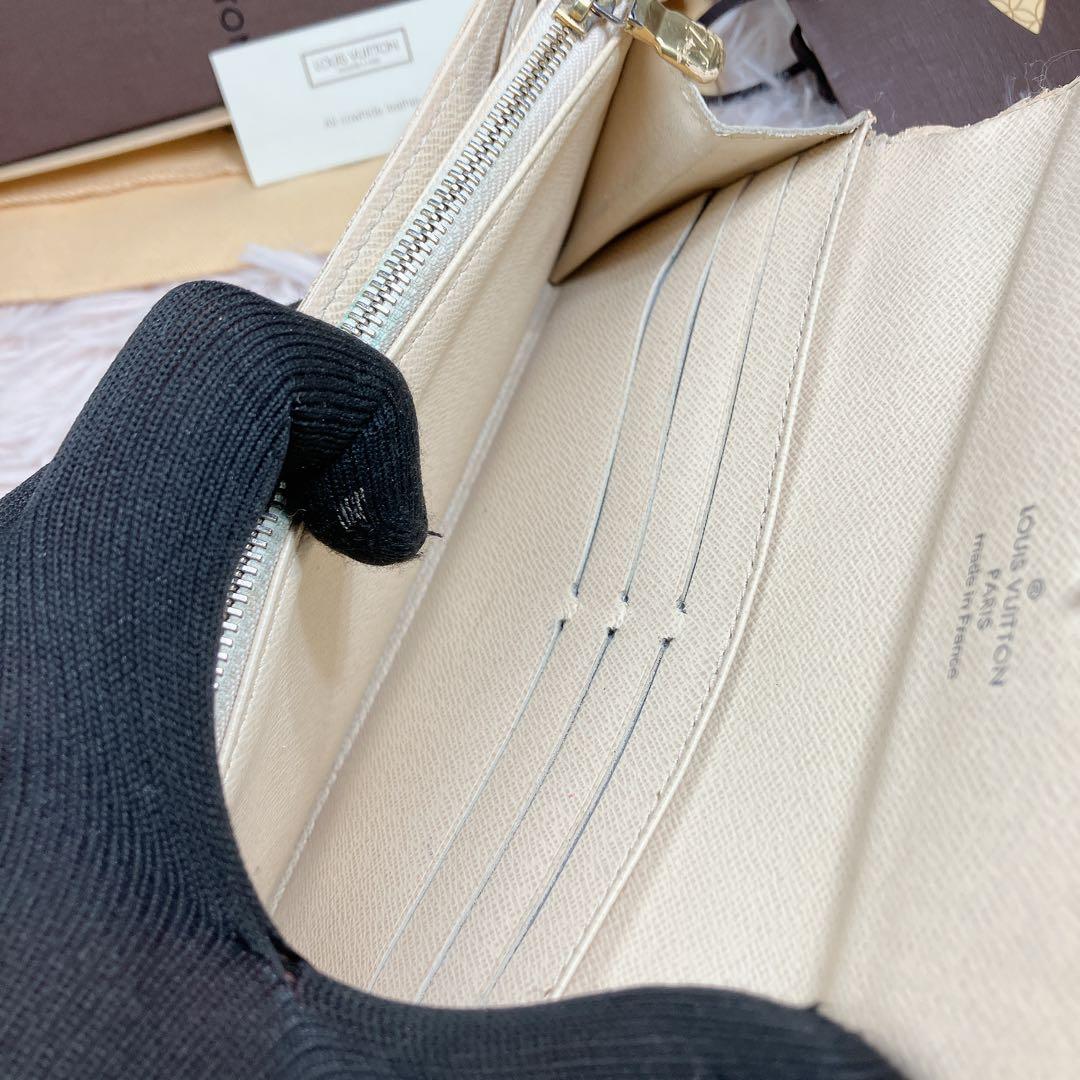 ルイヴィトン ダミエアズール ポルトフォイユ サラ レディース 長財布 付属品