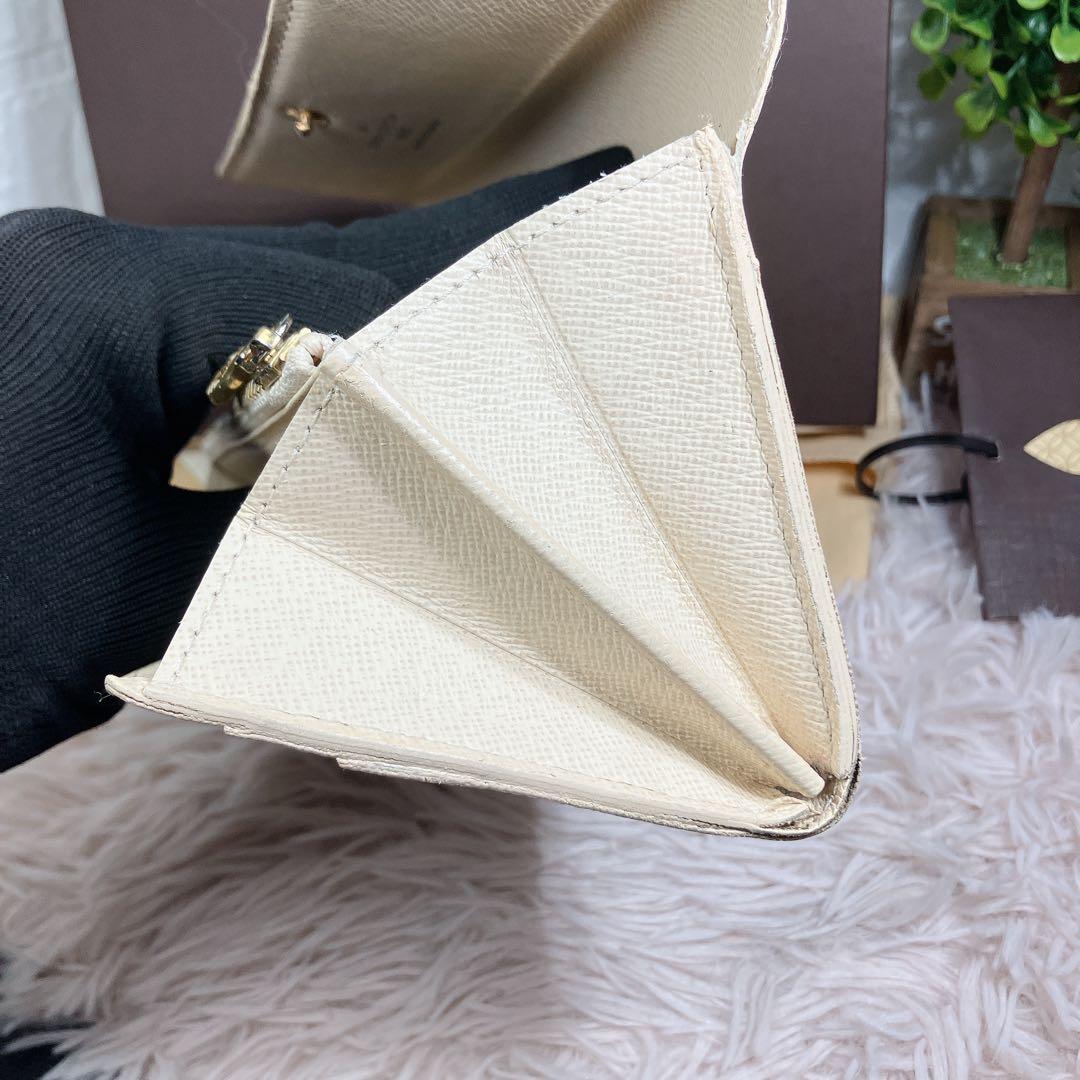 ルイヴィトン ダミエアズール ポルトフォイユ サラ レディース 長財布 付属品