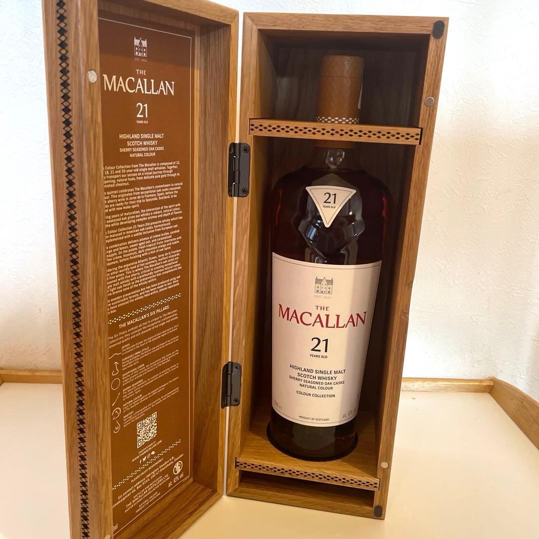 マッカラン カラーコレクション 21年 MACALLAN