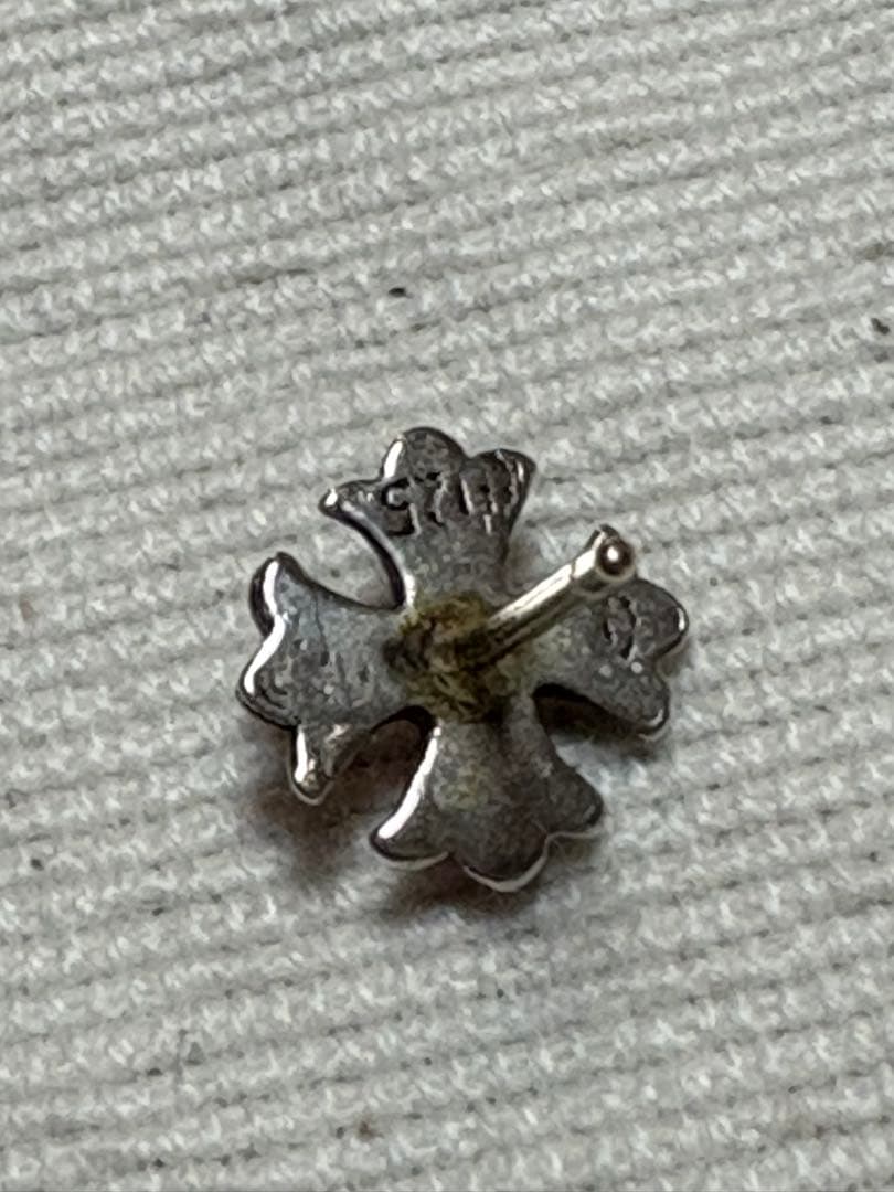 値下げ クロムハーツ ＣHプラス クロスピアス(片耳用) シルバー925