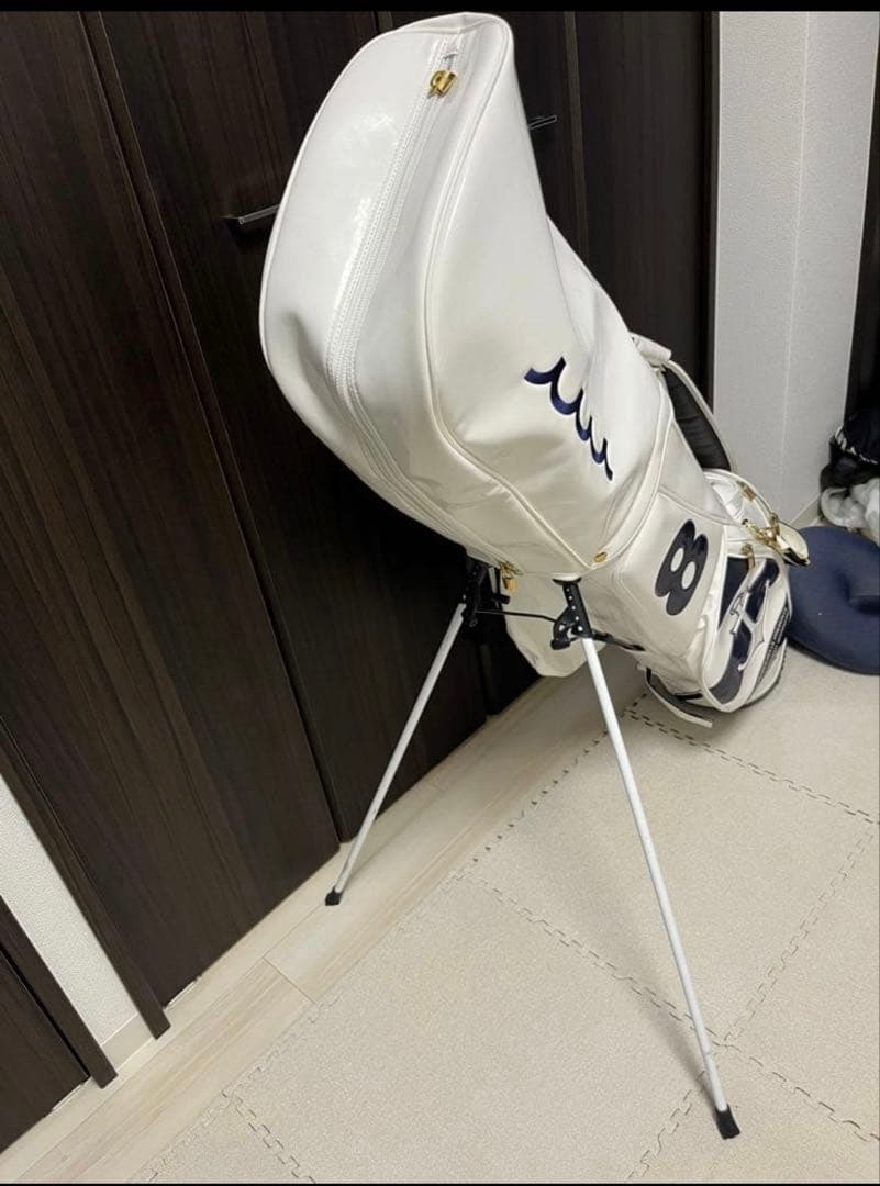 muta ゴルフバッグ 8 ホワイト