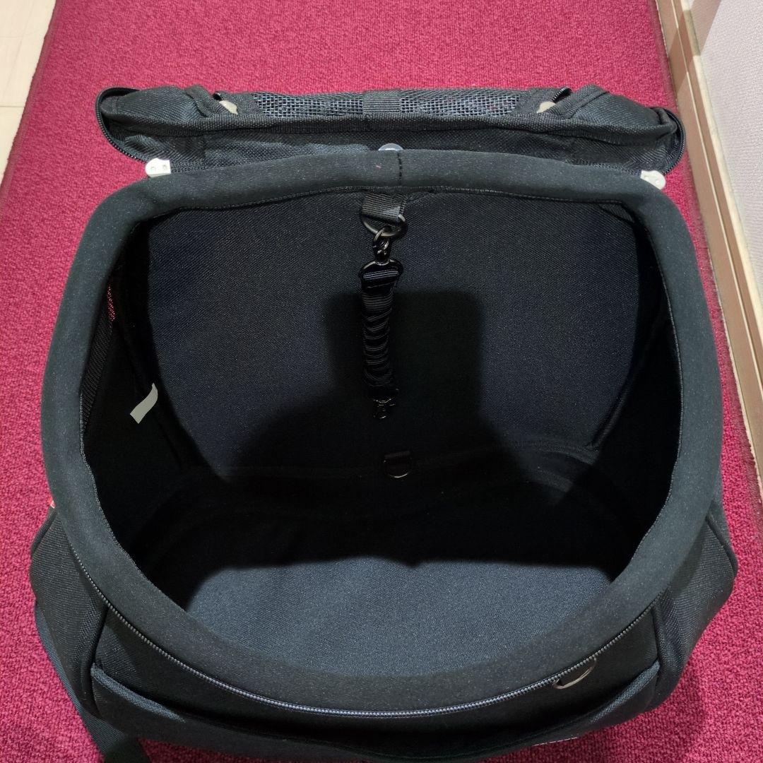 DOG DEPT ブラックキャリーバッグリュック