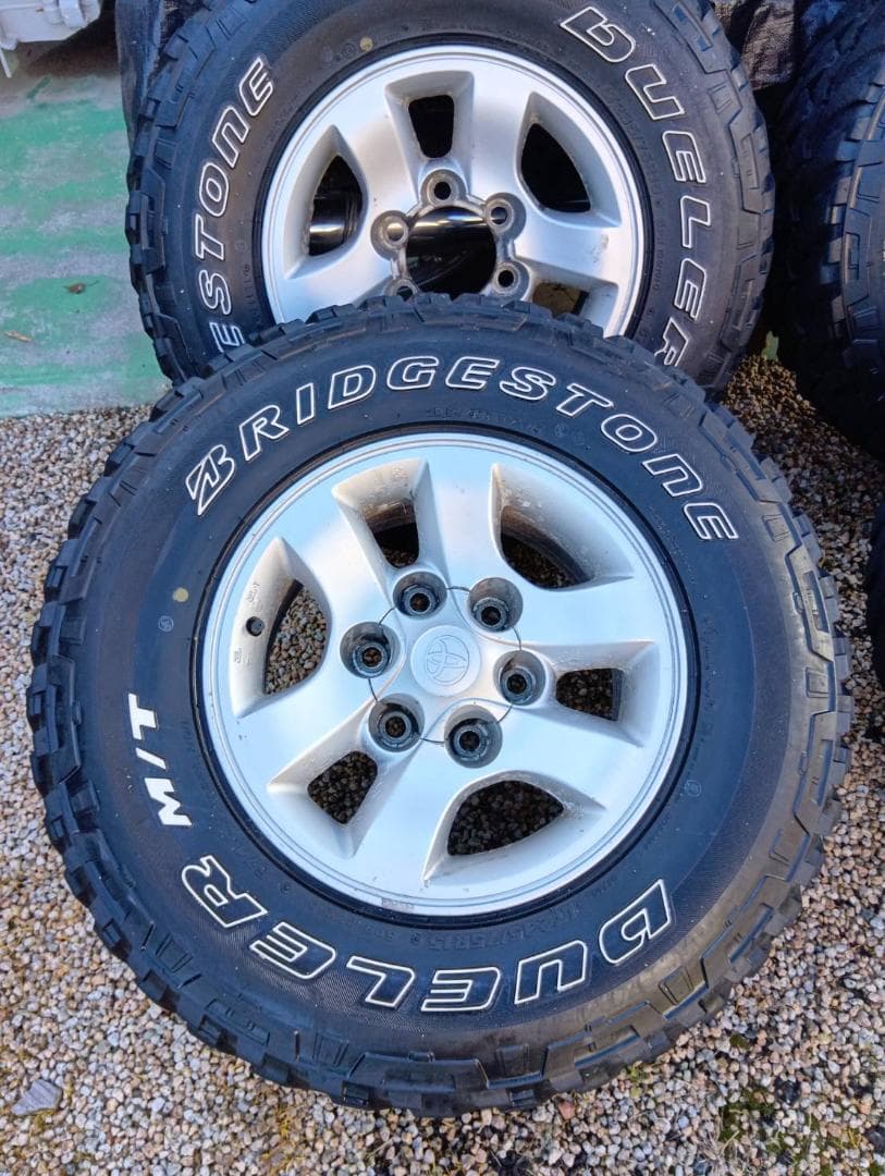 c*a様 185サーフ　タイヤ&ホイールセット　純正　15インチ