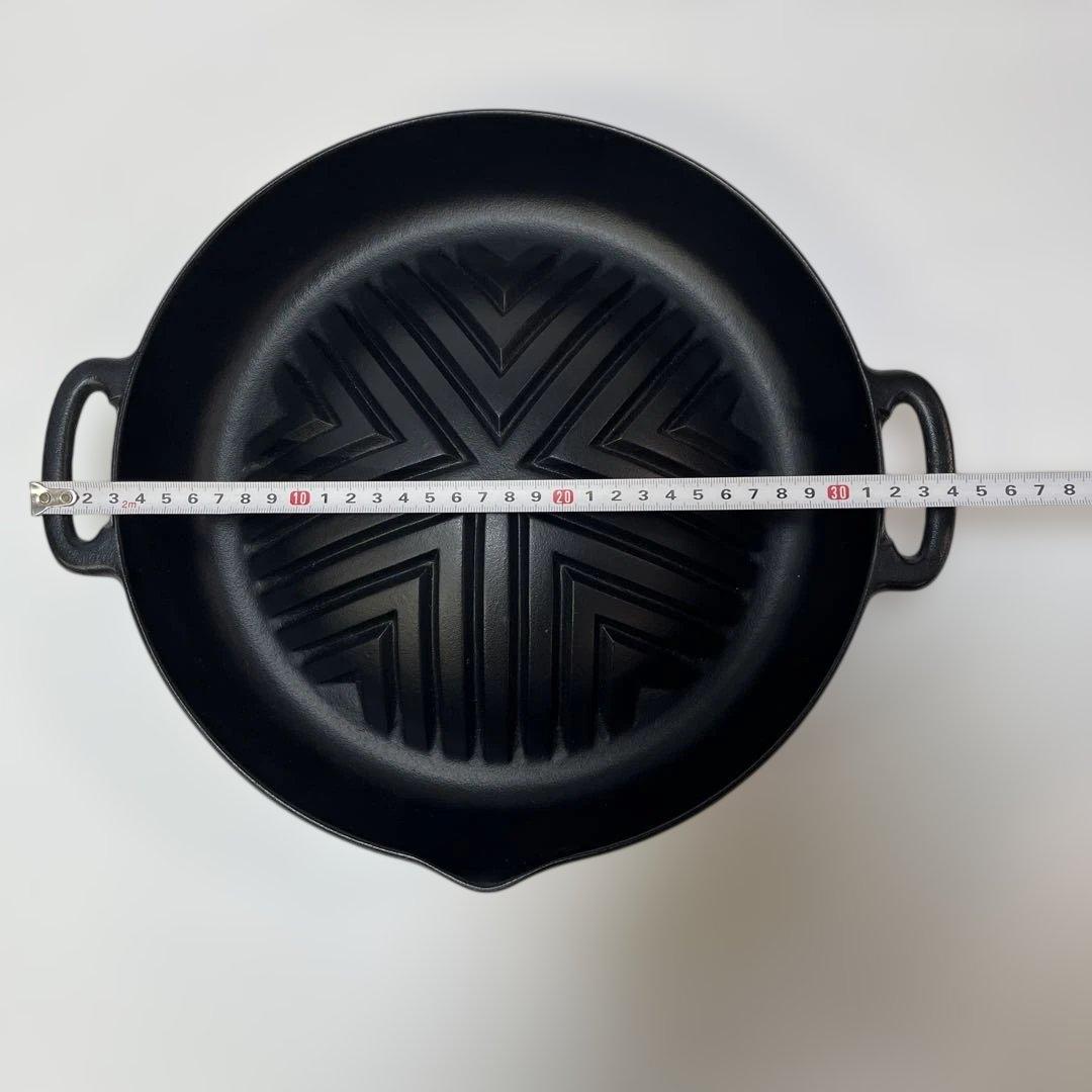 岩鋳　南部鉄器ジンギスカン鍋　深鍋