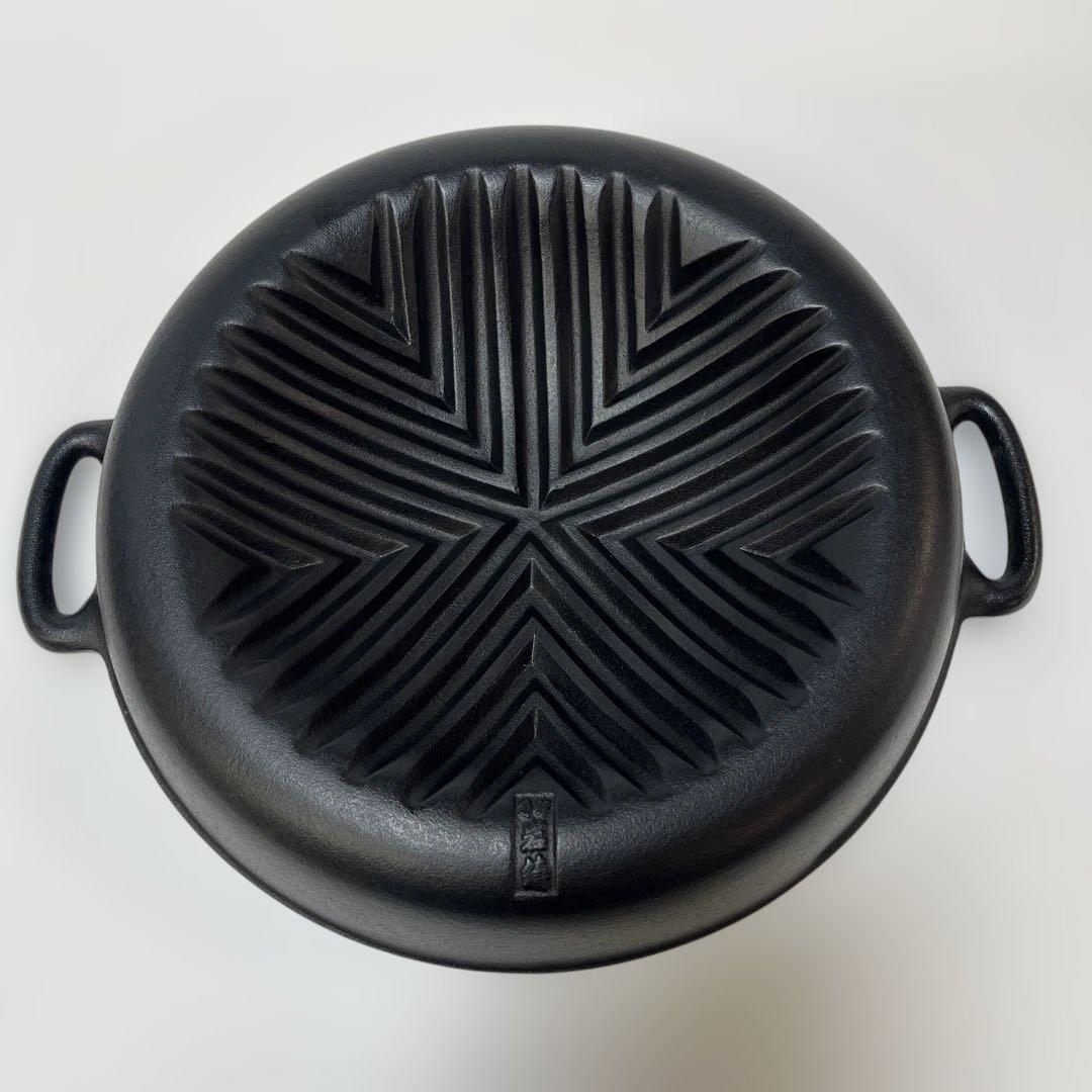 岩鋳　南部鉄器ジンギスカン鍋　深鍋