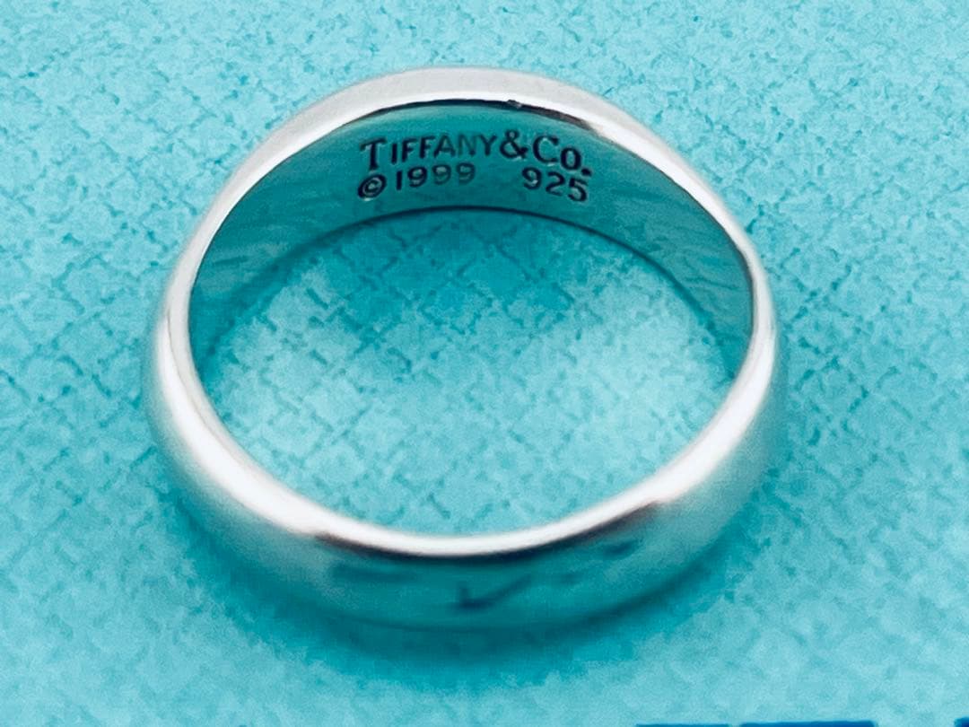 c950 オールドティファニー　1999 ナイフエッジ　リング　約10.5号