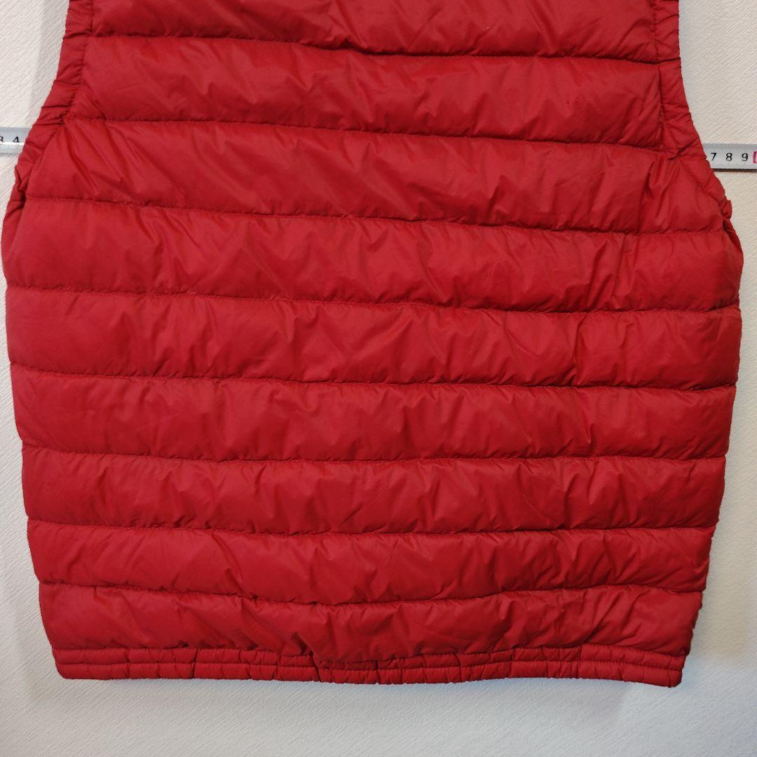 DANTON レッド キルティングベスト