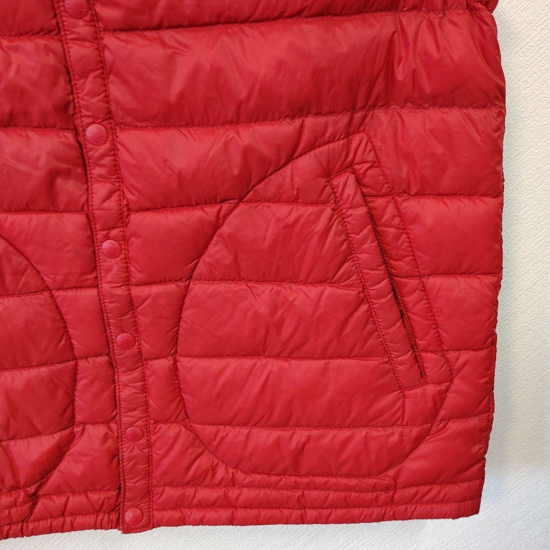 DANTON レッド キルティングベスト