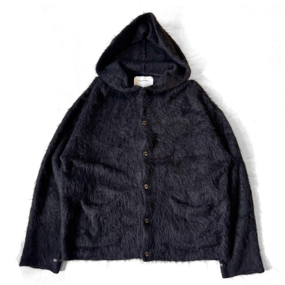 THE INOUE BROTHERS アルパカ ニット フード カーディガン