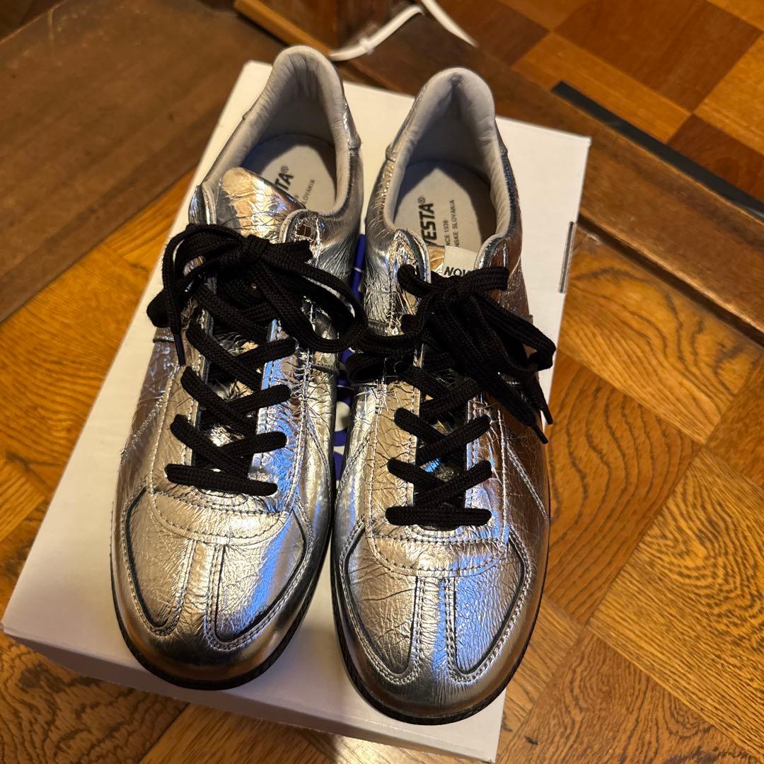 k*o様 NOVESTA GAT LEATHER メタルシルバー 42