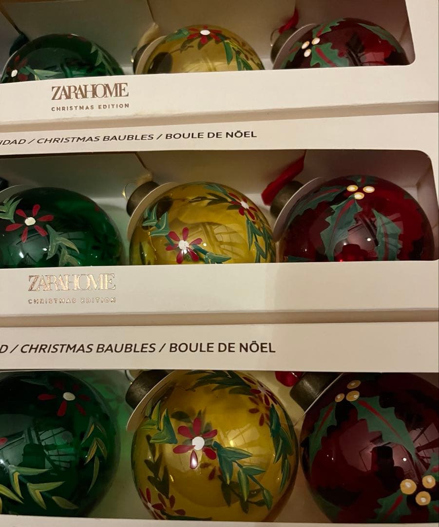 ZARA  クリスマスオーナメント&トップスター