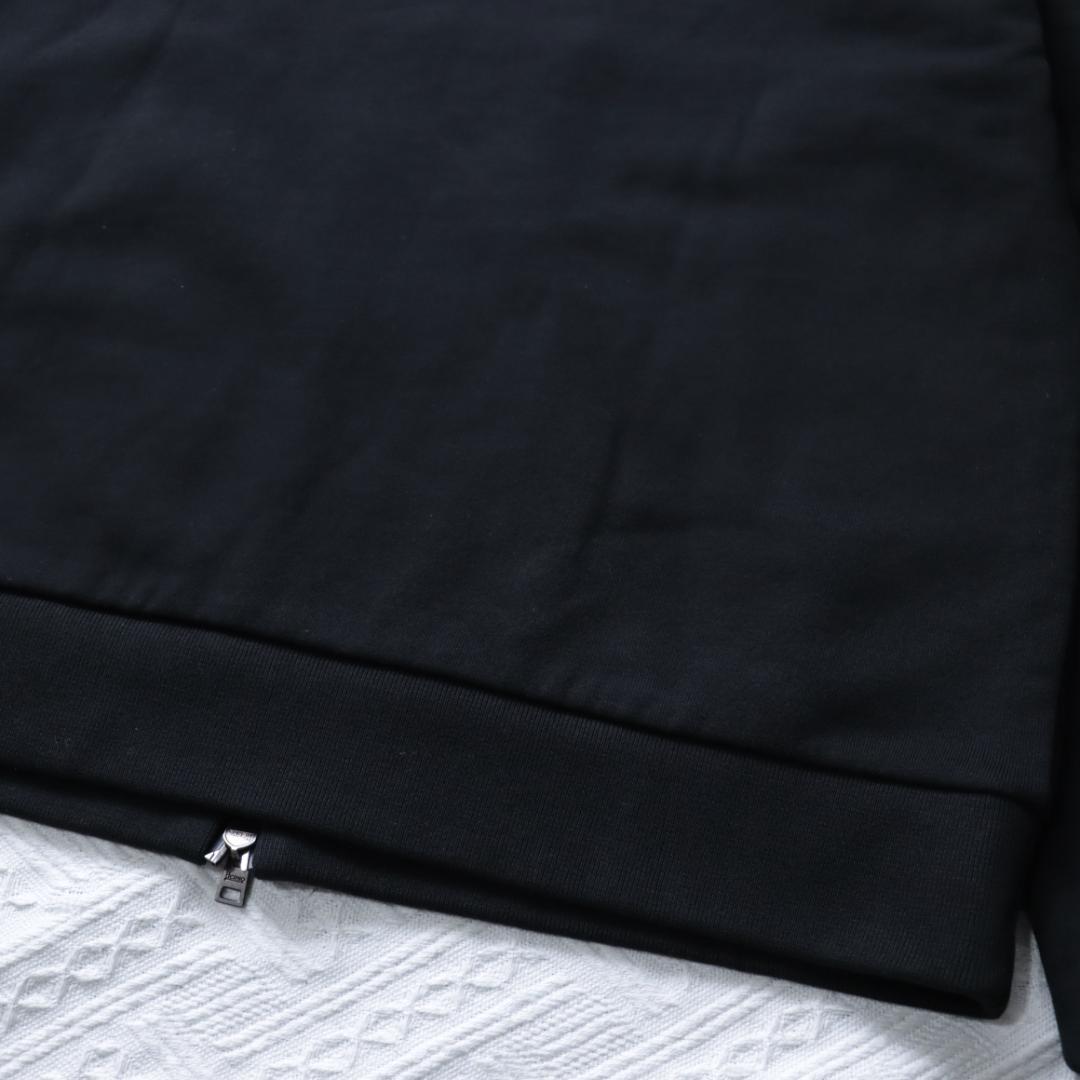 新品タグ付き！ HERNO レザー切替ジャケット　異素材ドッキング　ハイブリッド