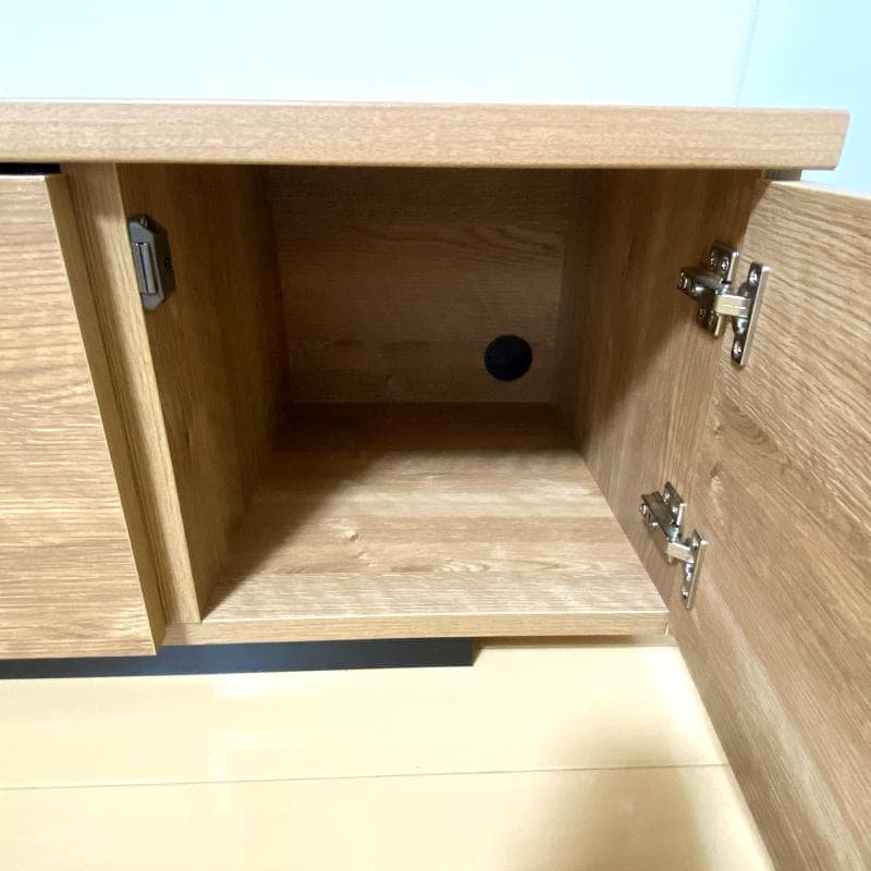 ロウヤ テレビ台 幅180 シャビーナチュラル 木製 65インチにぴったり