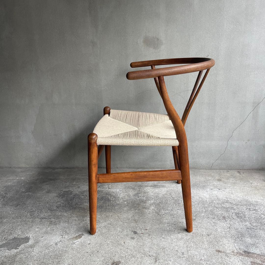 正規品 座面張り替え　70sカールハンセン＆サン CH24 (Yチェア)オーク材