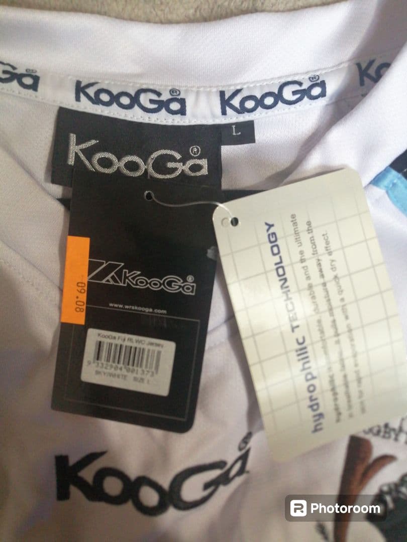 激レア！ラグビーリーグ フィジー代表ユニフォーム Lサイズ(実質XL～2XL)