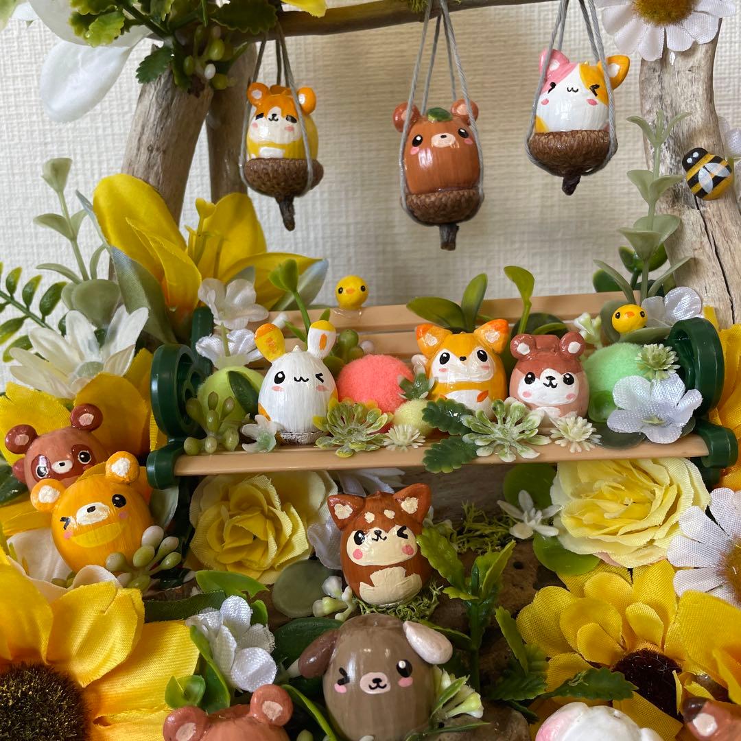 【一点もの】ひーちゃん☆ひまわりの飾り