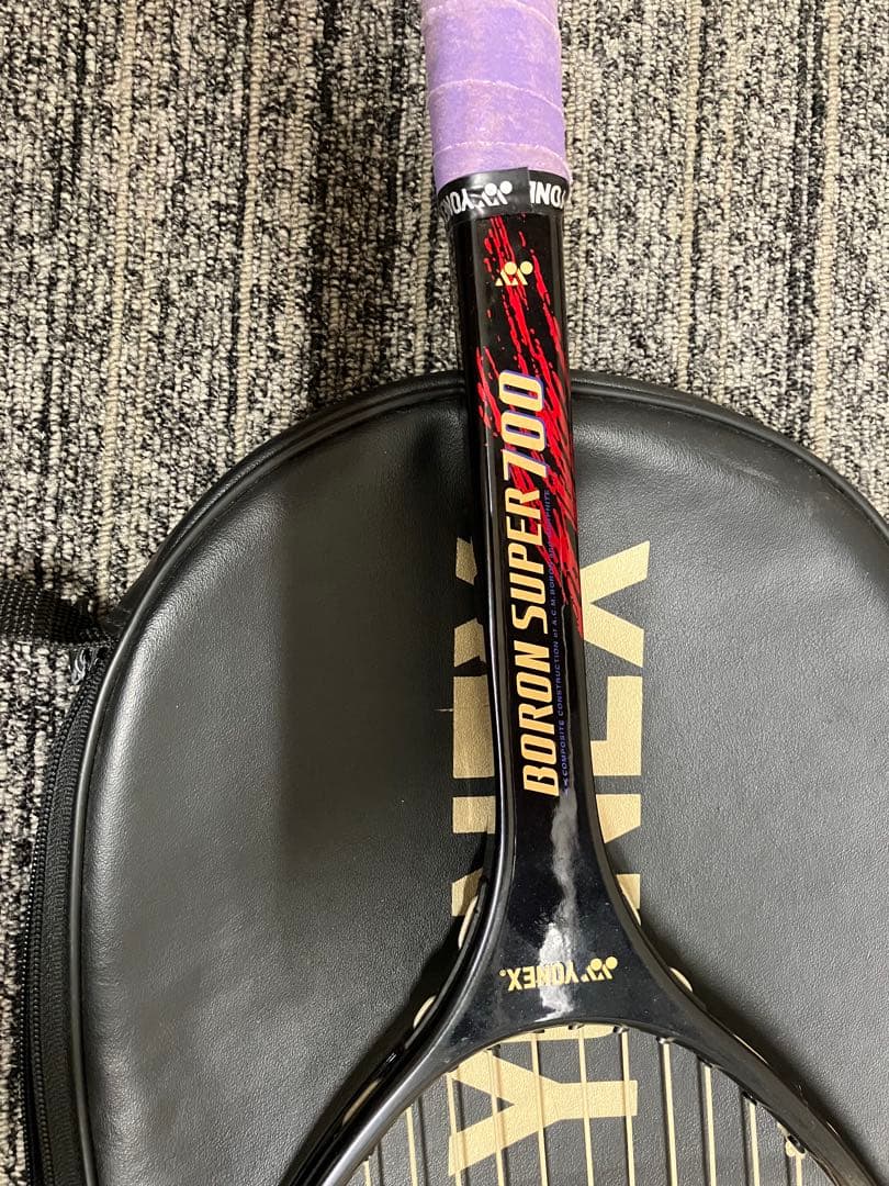 【K】YONEX BORON SUPER 700 ラケット ケース付き　Ｂ34