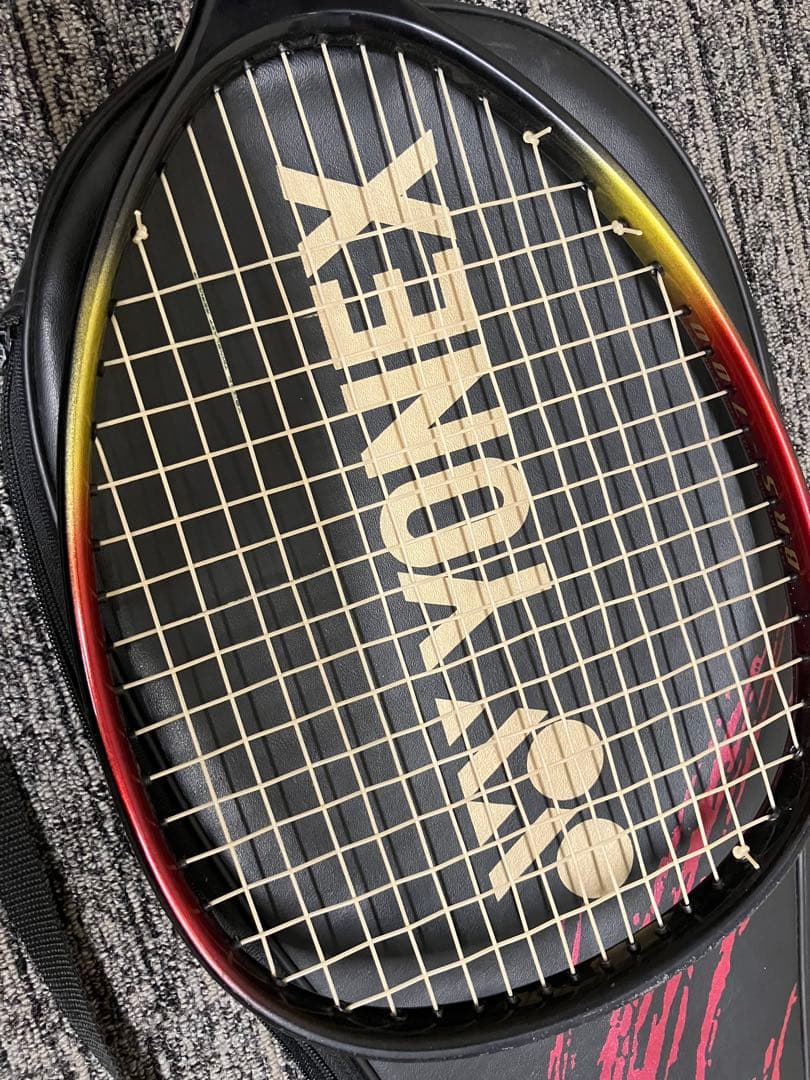 【K】YONEX BORON SUPER 700 ラケット ケース付き　Ｂ34