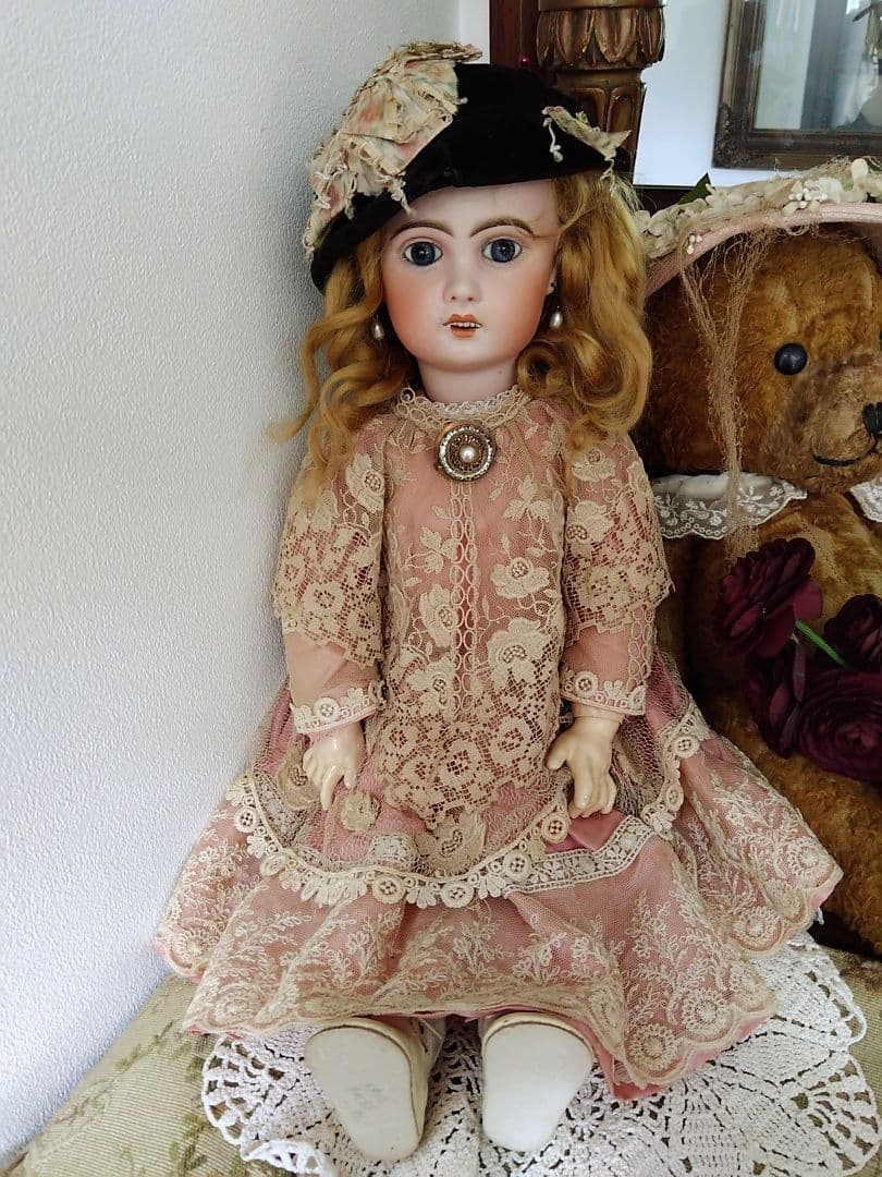 ジュモー50cm＊ビスクドール＊アンティークドール