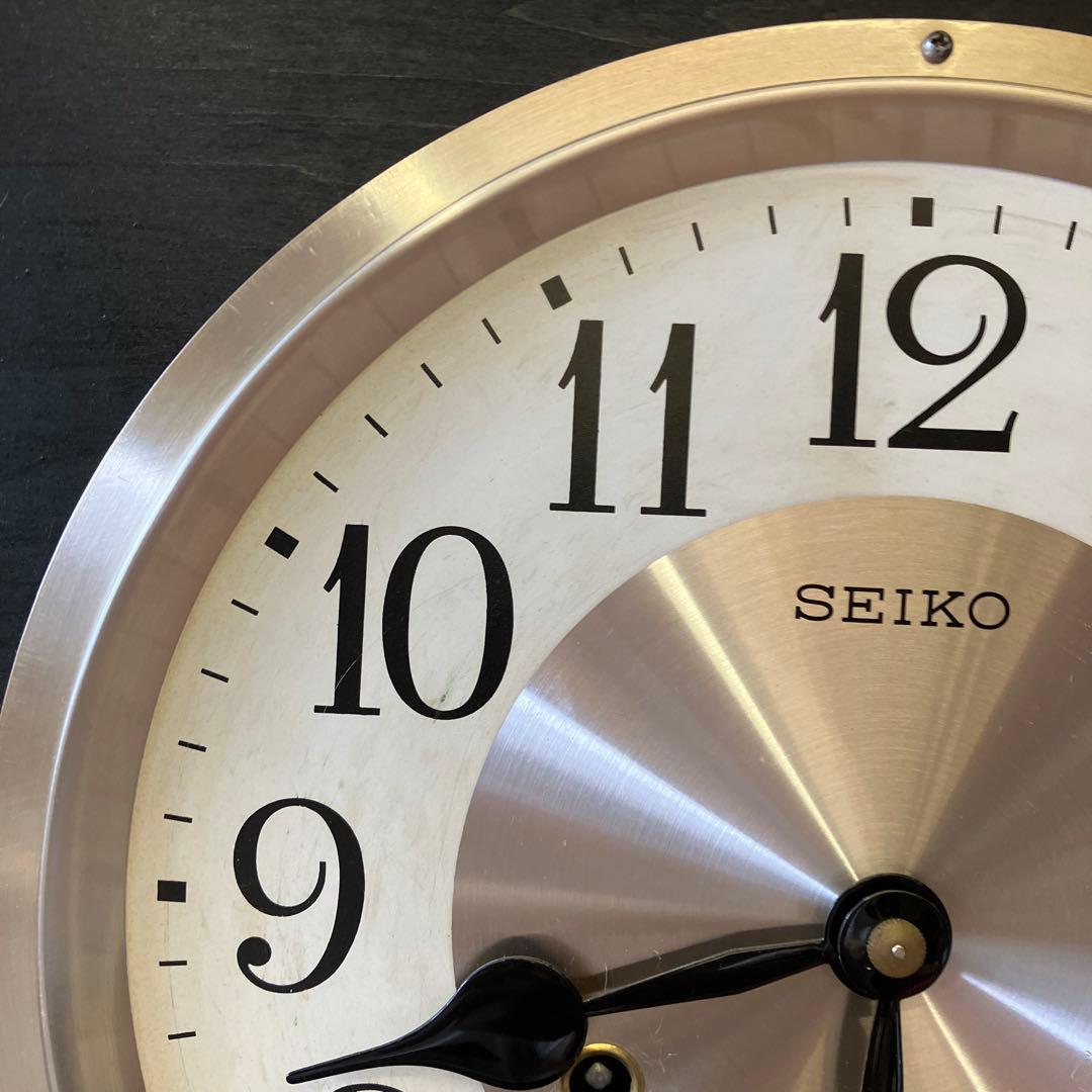 ジャンク品 SEIKO セイコー 振り子 壁掛け時計 PA603 ぜんまい時計