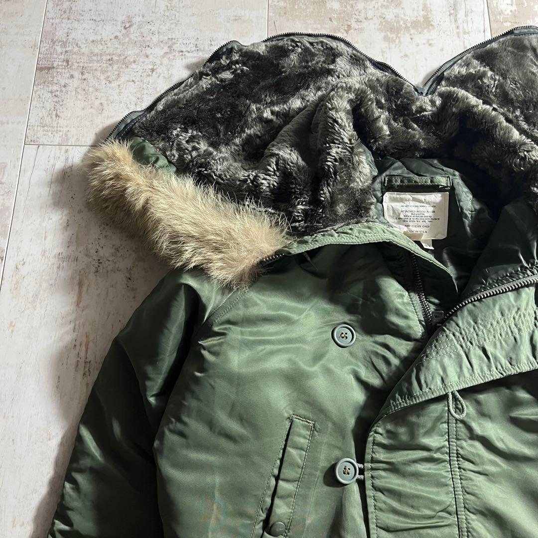 80s SPIEWAK y2k アメリカ製 N2-B 短丈 フライト ブルソン